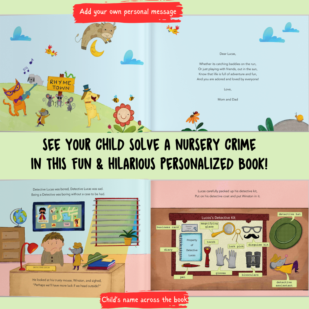 Your Child, the Detective (Personalized Children's Book)