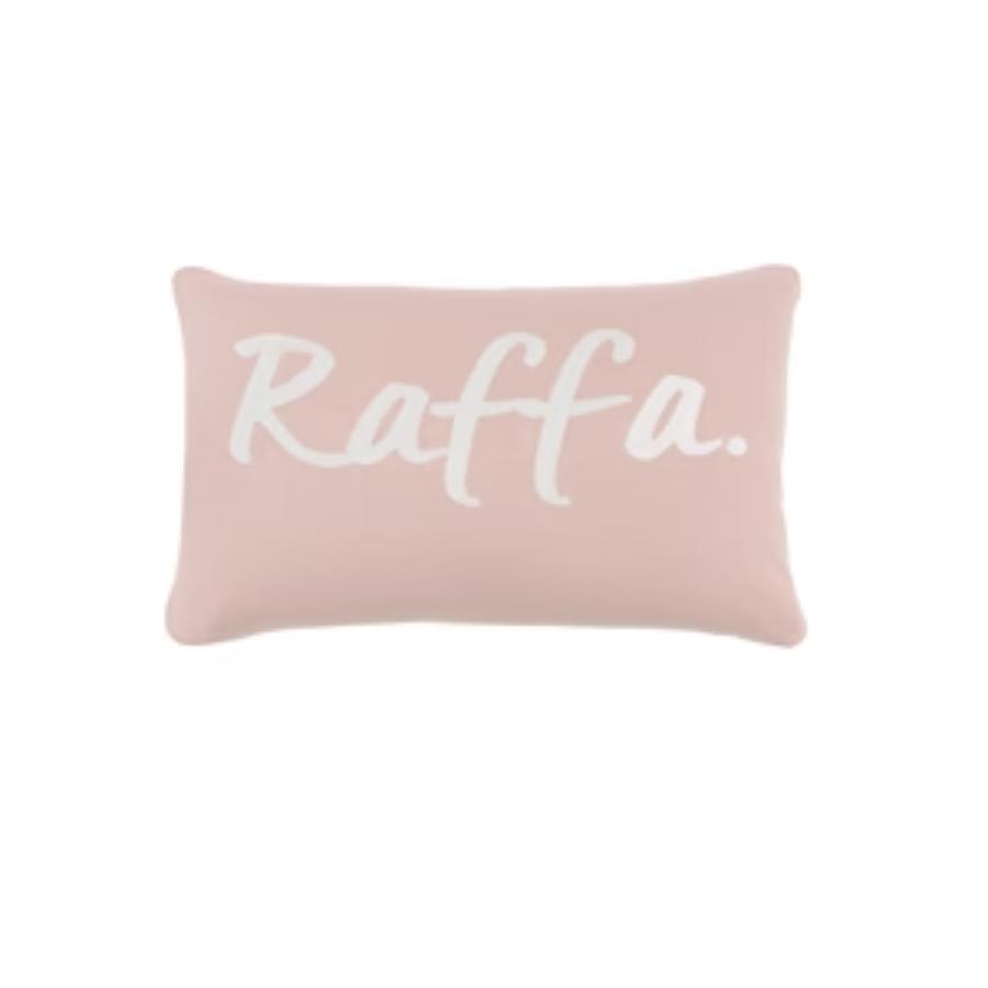 Name Pillowcase - Ballet; Letter: Oatmeal