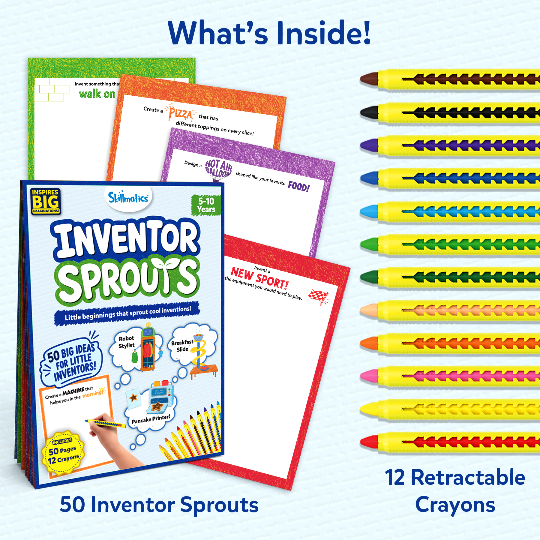 Sprouts – Creative Activity Books for Kids