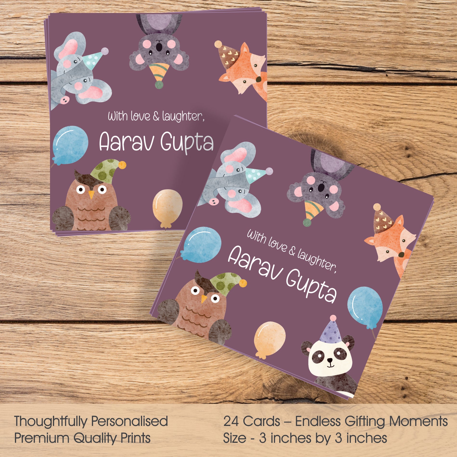 Personalised Gift Tags - Square