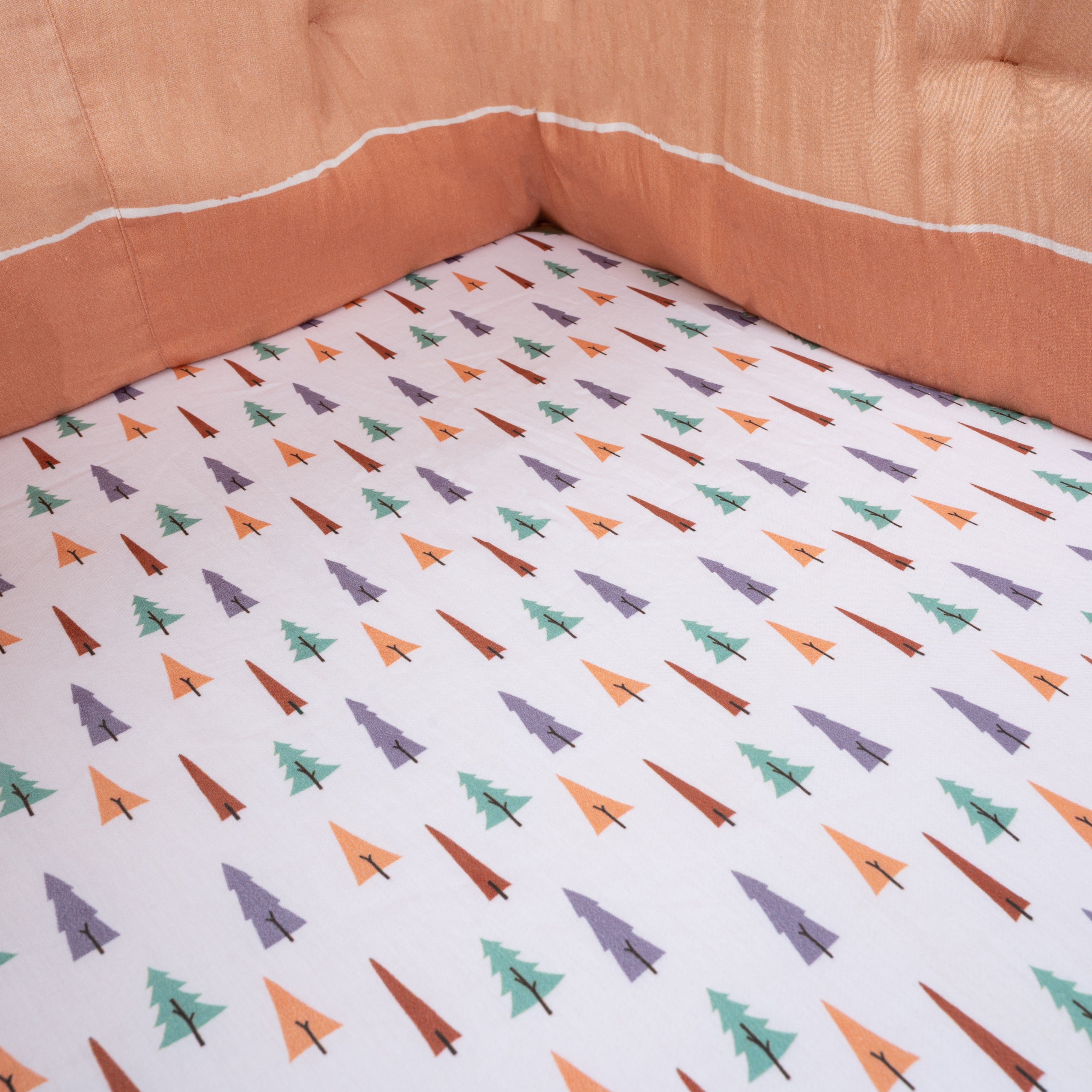 Tiny Snooze Organic Fitted Cot Sheet