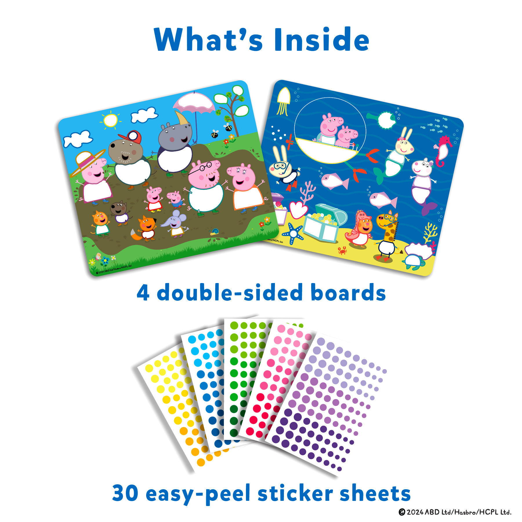 Skillmatics Art Activity - Dot It Peppa Pig, Mess-Free Sticker Art for Kids, Craft Kits, DIY Activity, Gifts for Boys & Girls Ages 3, 4, 5, 6, 7, Travel Toys for Toddlers