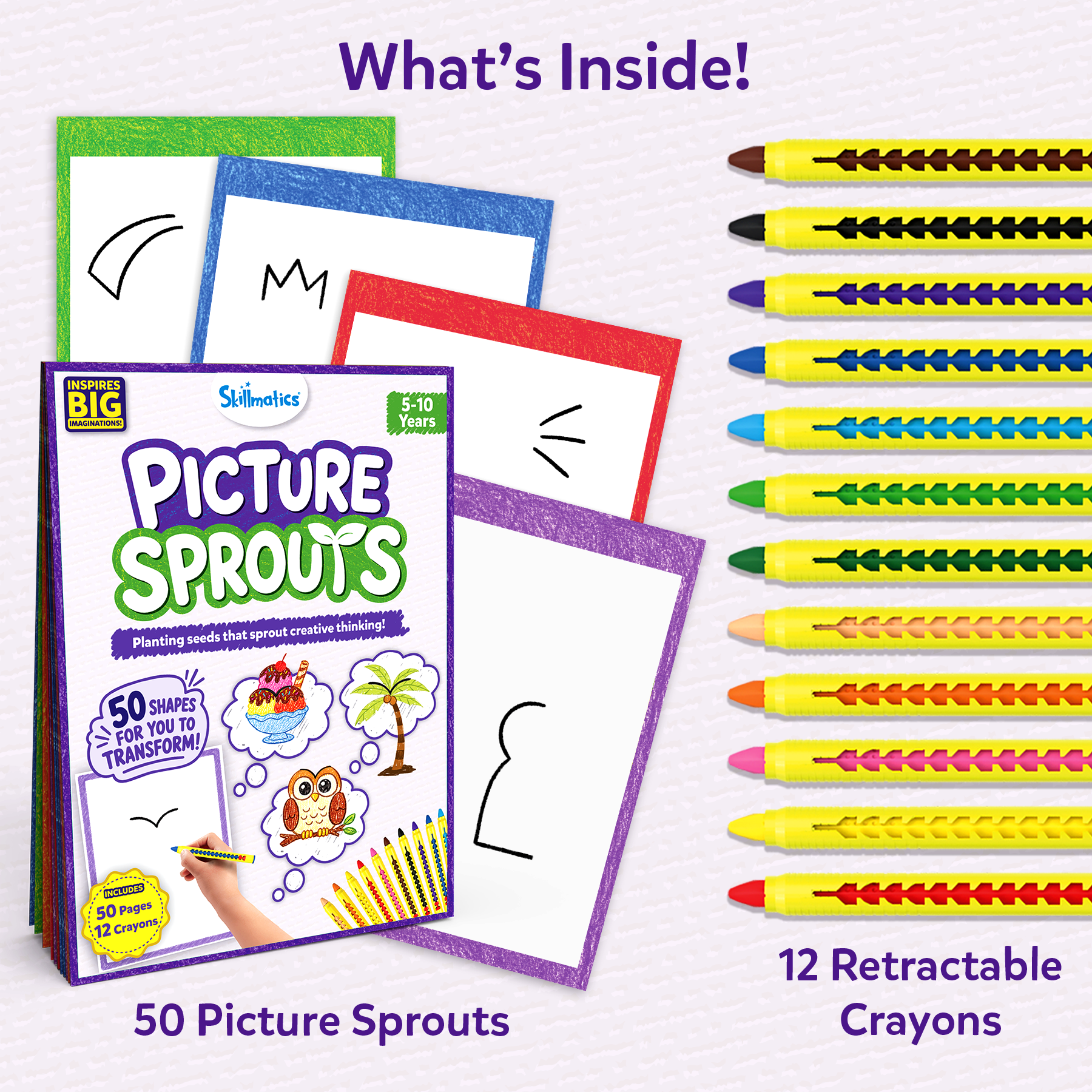 Sprouts – Creative Activity Books for Kids