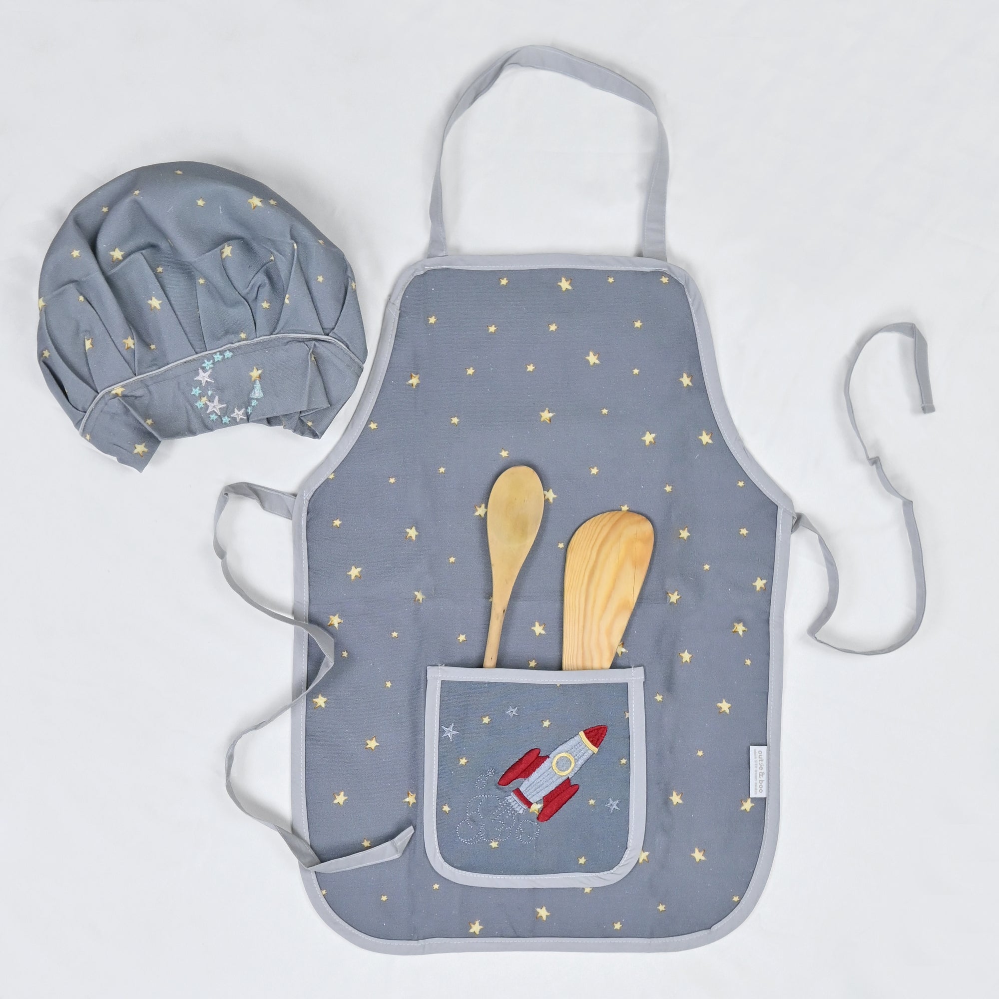 To The Moon & Back  - Apron Set (Apron + Cap + Glove)