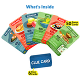 Guess in 10 Foods Around The World- Card Game