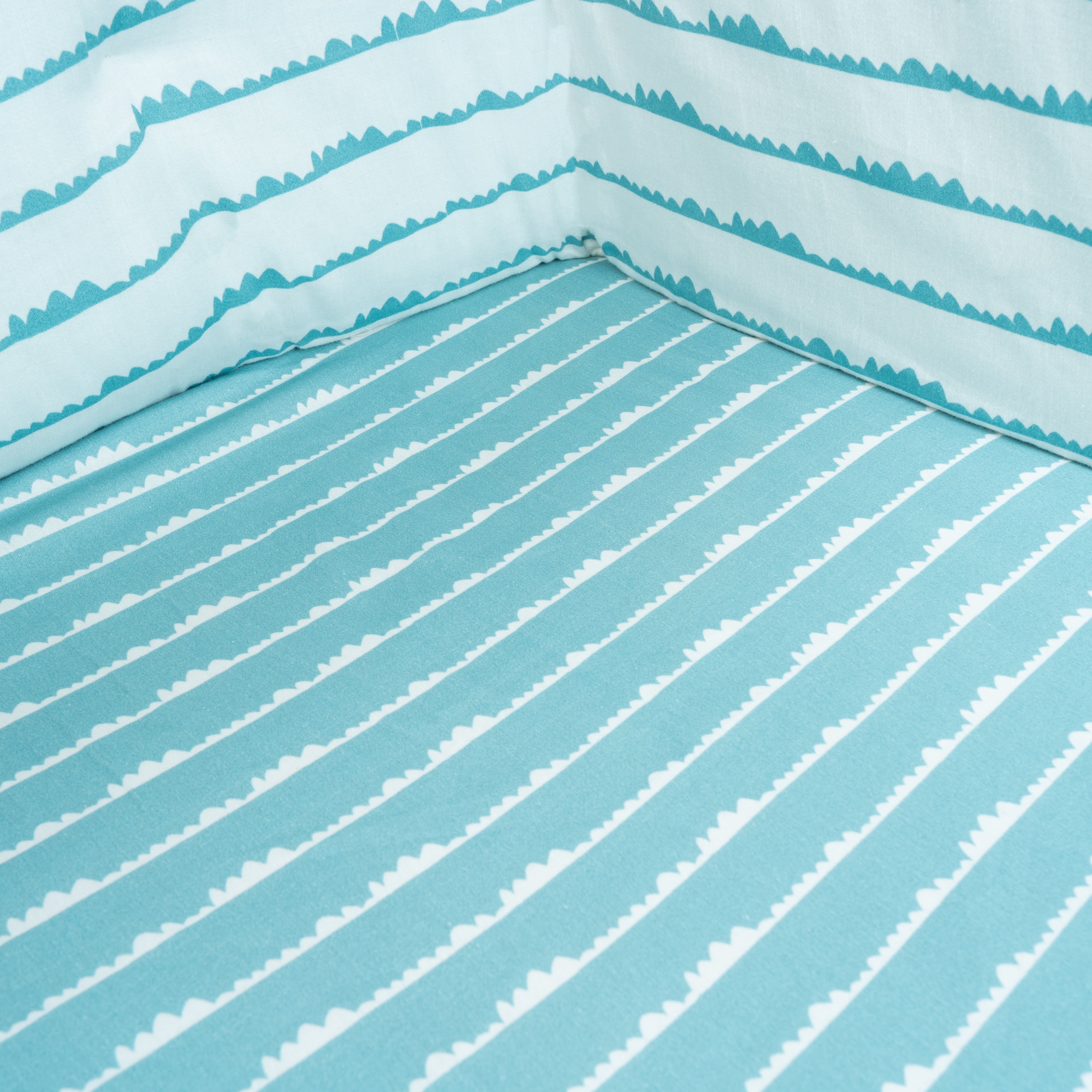 Tiny Snooze Organic Fitted Cot Sheet