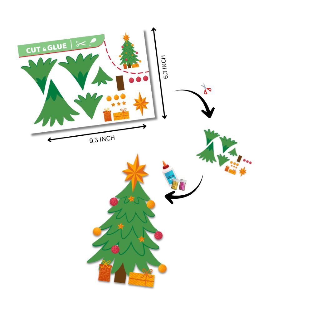 Christmas Cut & Paste Activity