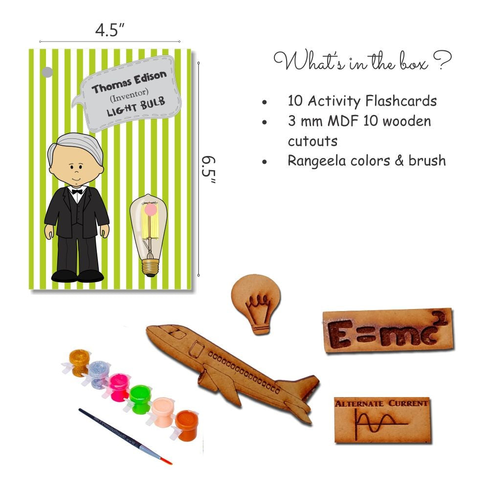 Inventions And Scientists Flashcards With Activity