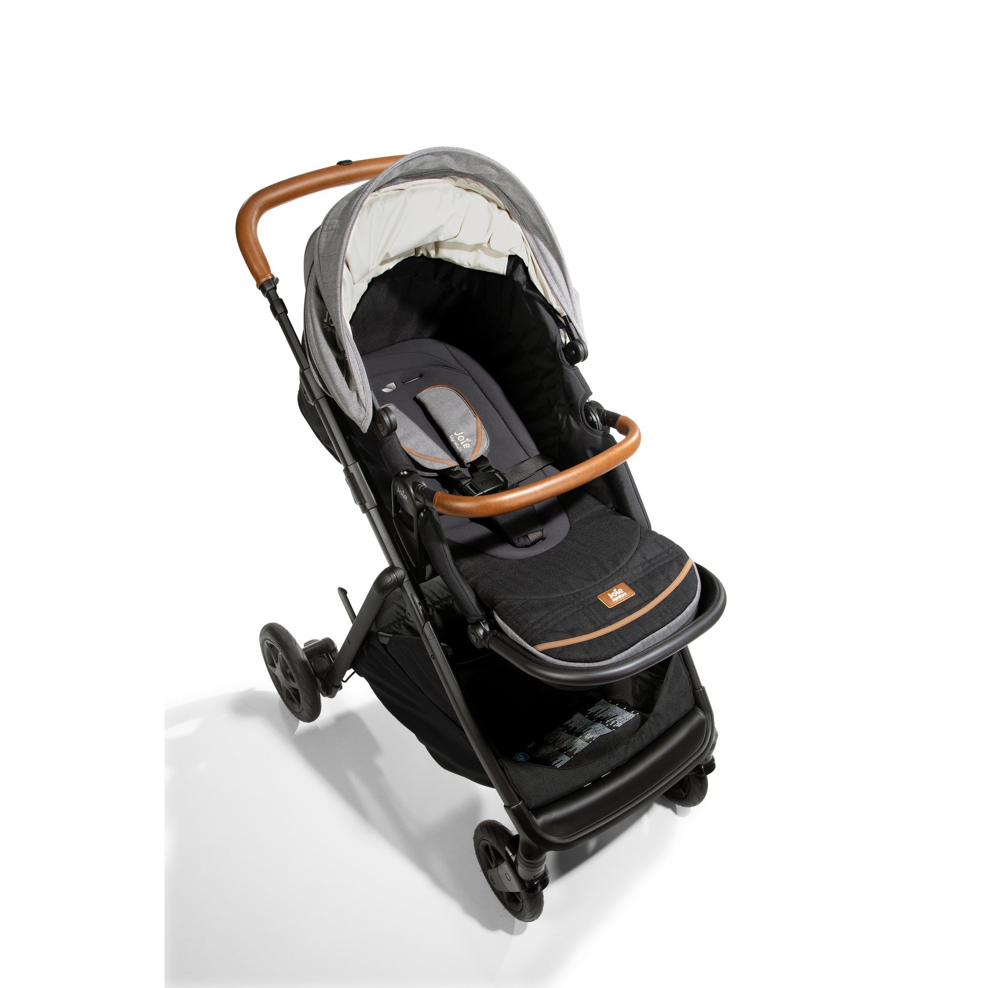 Joie Aeria S Height Adjustable 4 in 1 Pram Baby Stroller - Carbon
