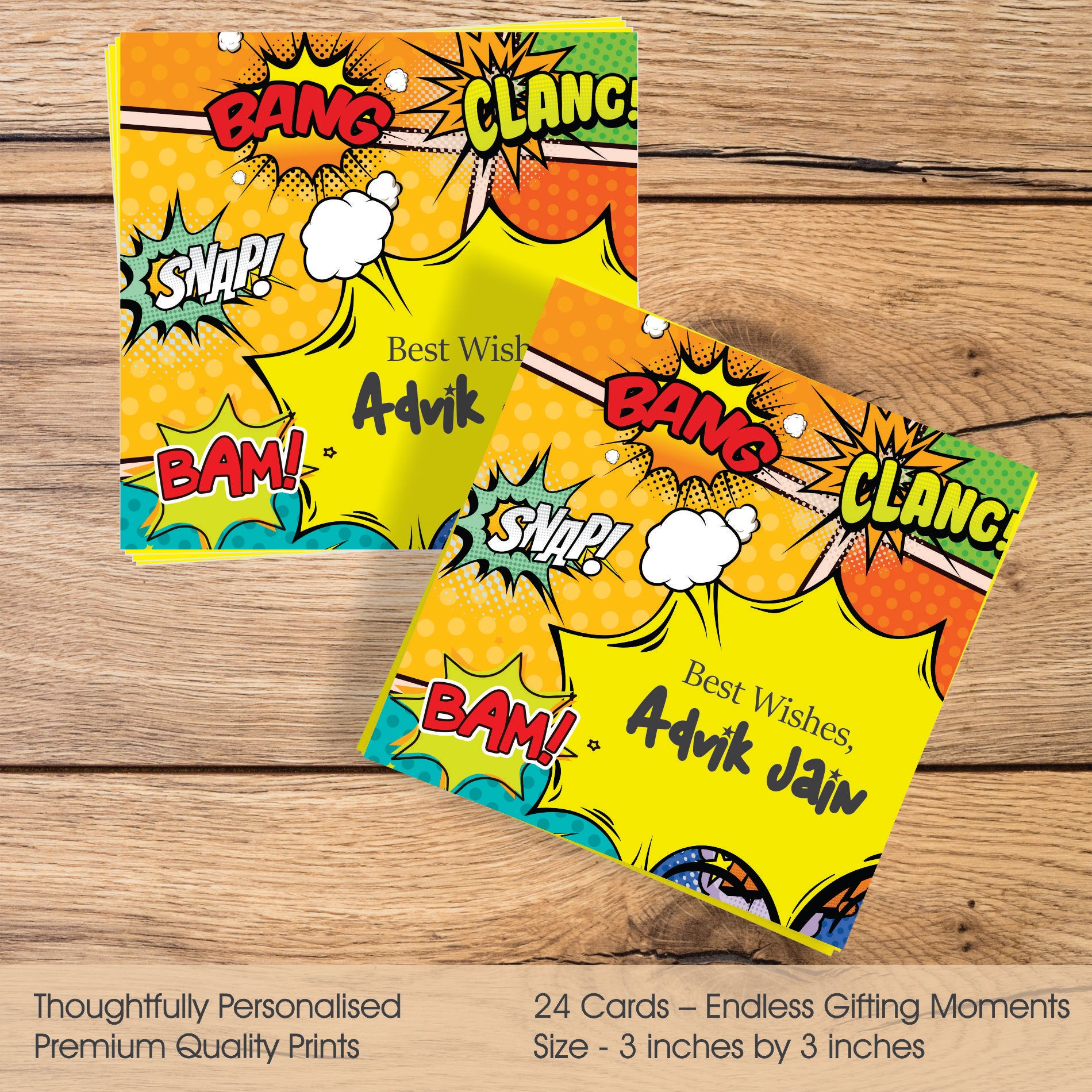 Personalised Gift Tags - Square