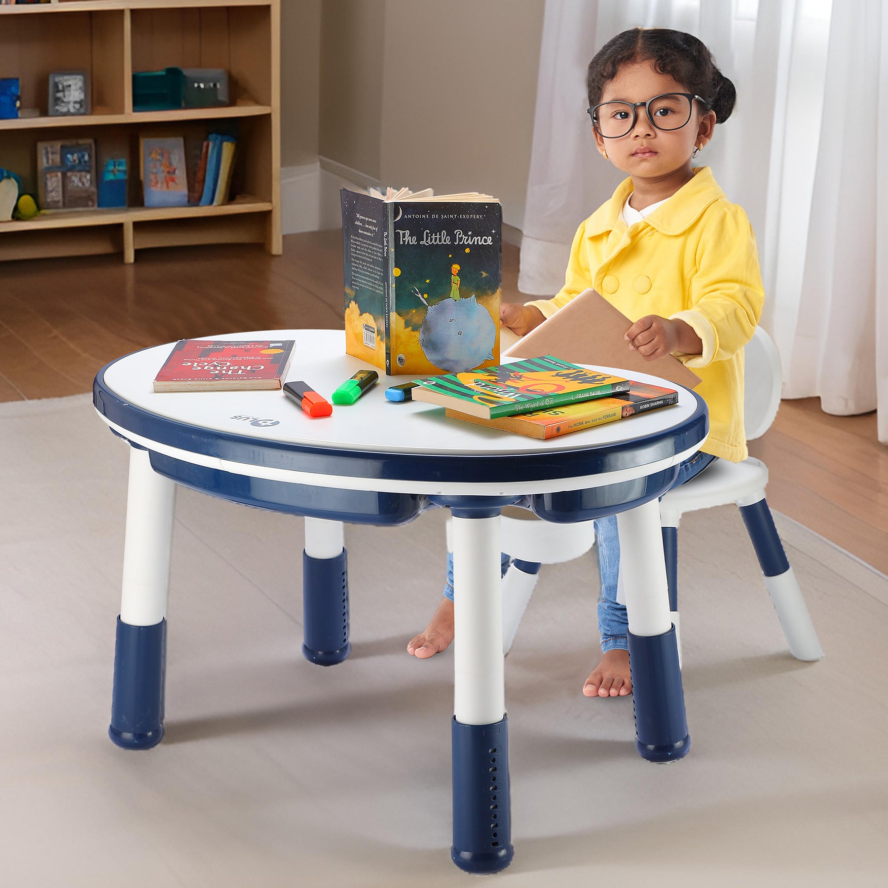 OPlus Blocks Cum Sensory Table With Chair