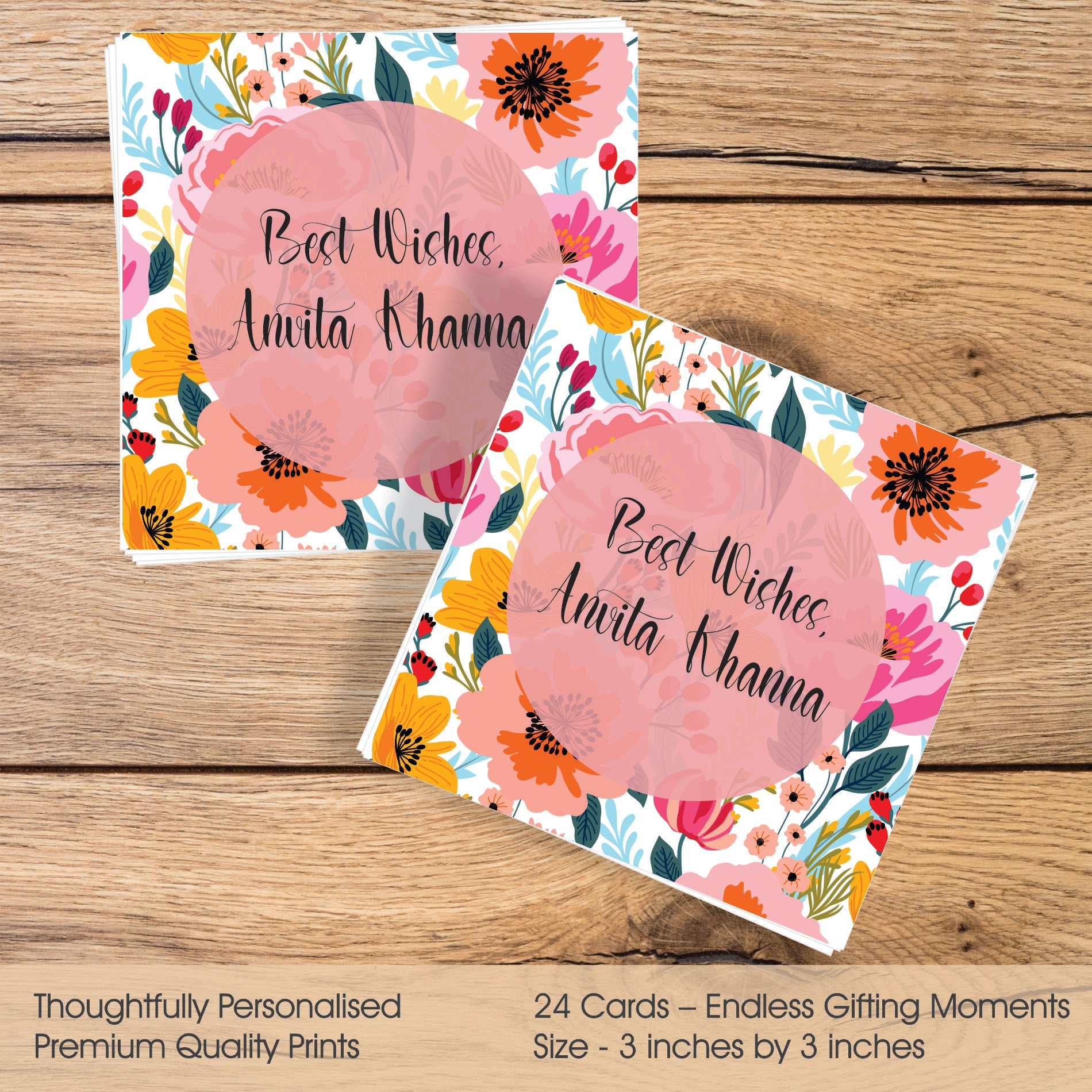 Personalised Gift Tags - Square