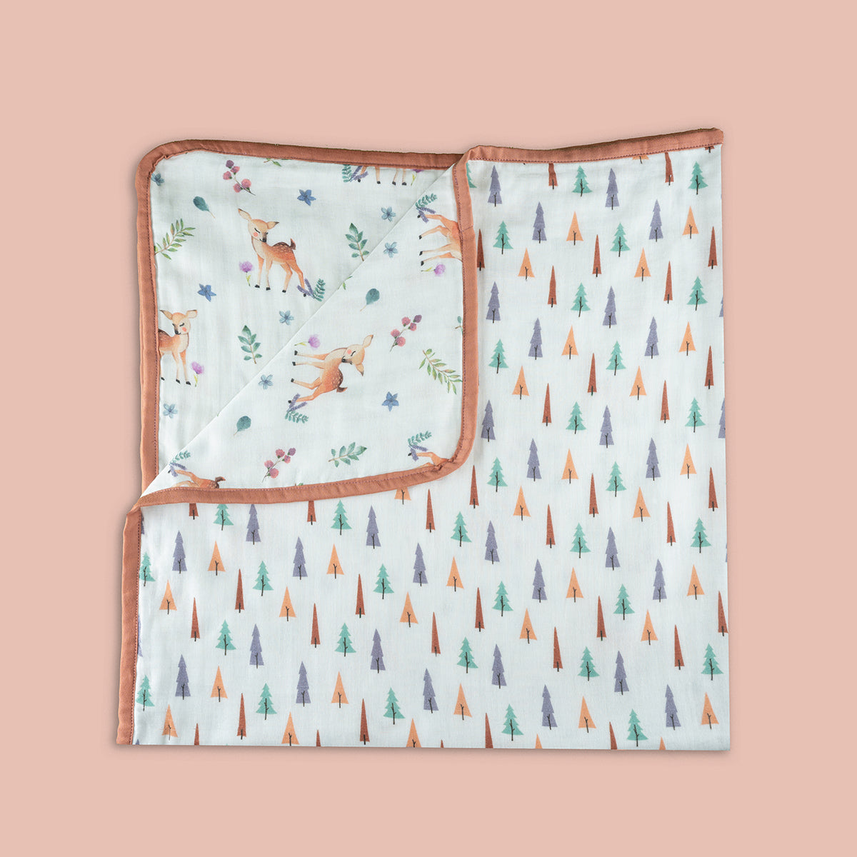 Tiny Snooze Mini Cot Bedding Set – Enchanted Forest