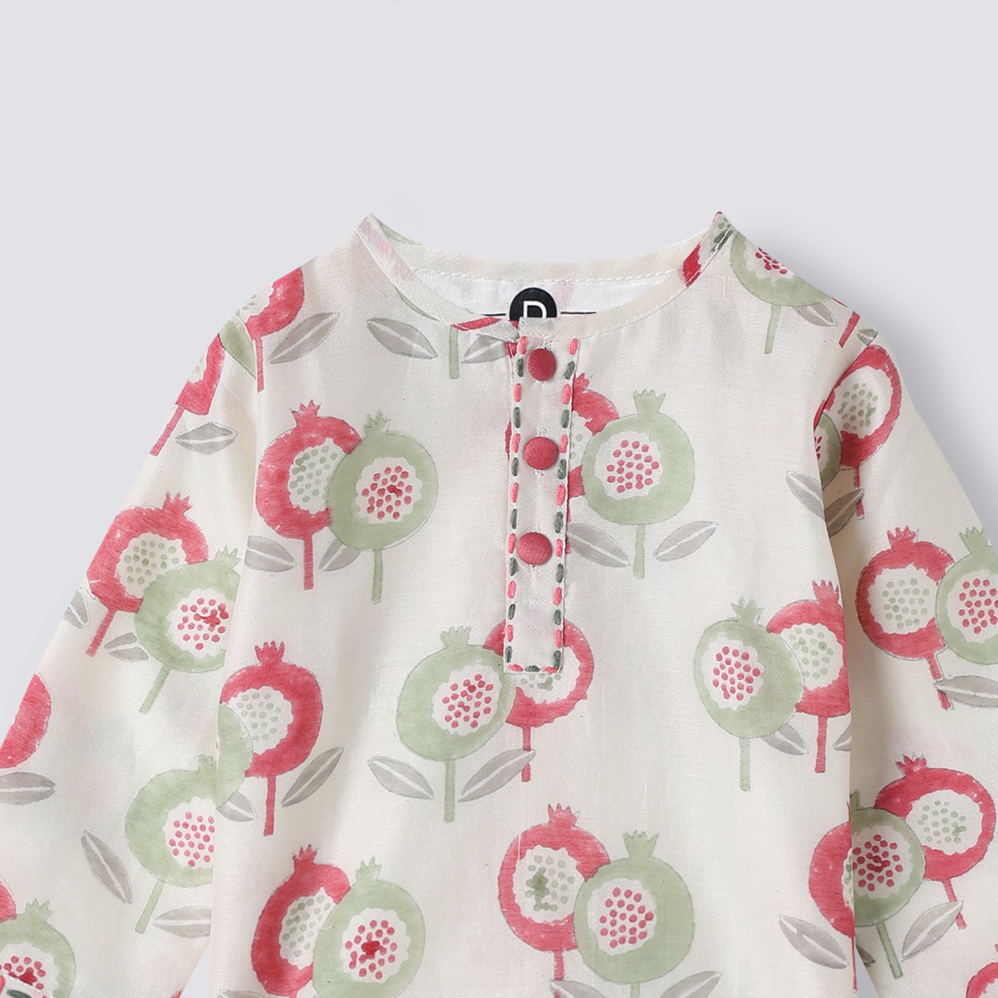 Chanderi Kurta Pyjama Set