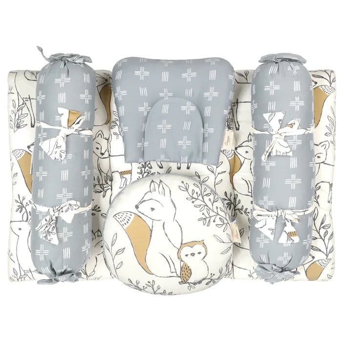 Crane Baby 5-Piece Mattress Set