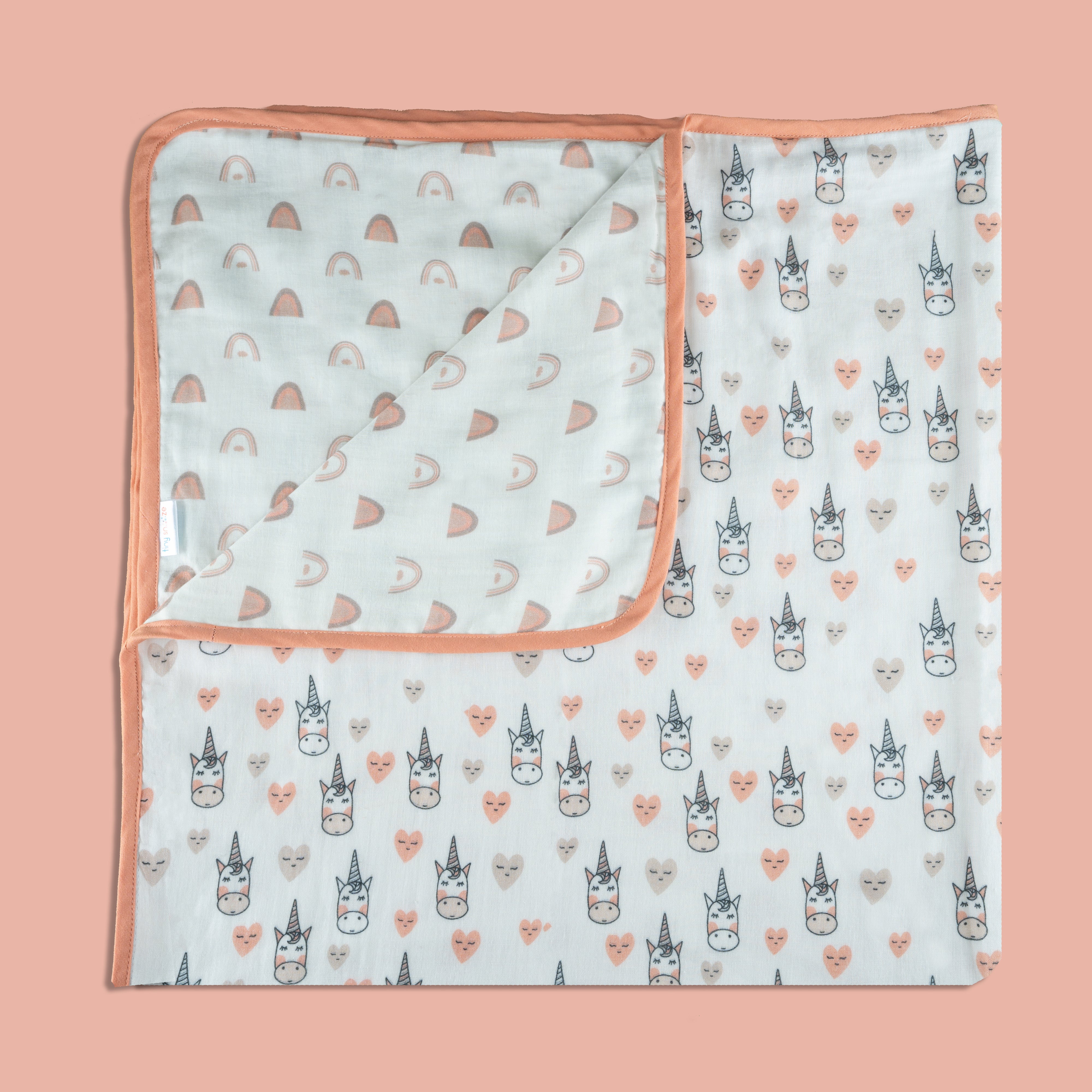 Tiny Snooze Organic Summer Blanket- All Things Magical 0-6 Years