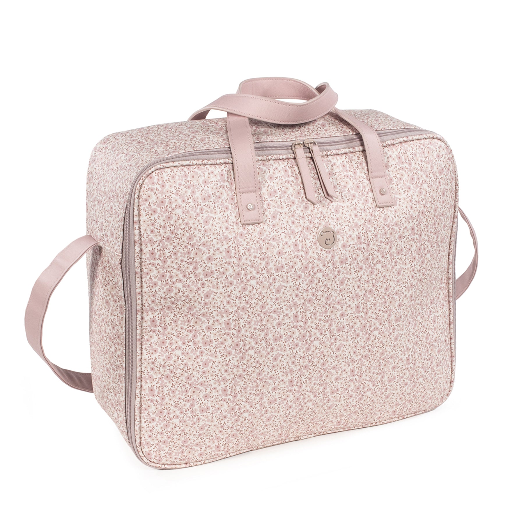 Pasito a Pasito Flower Mellow Pink Travel Holiday and Maternity Bag