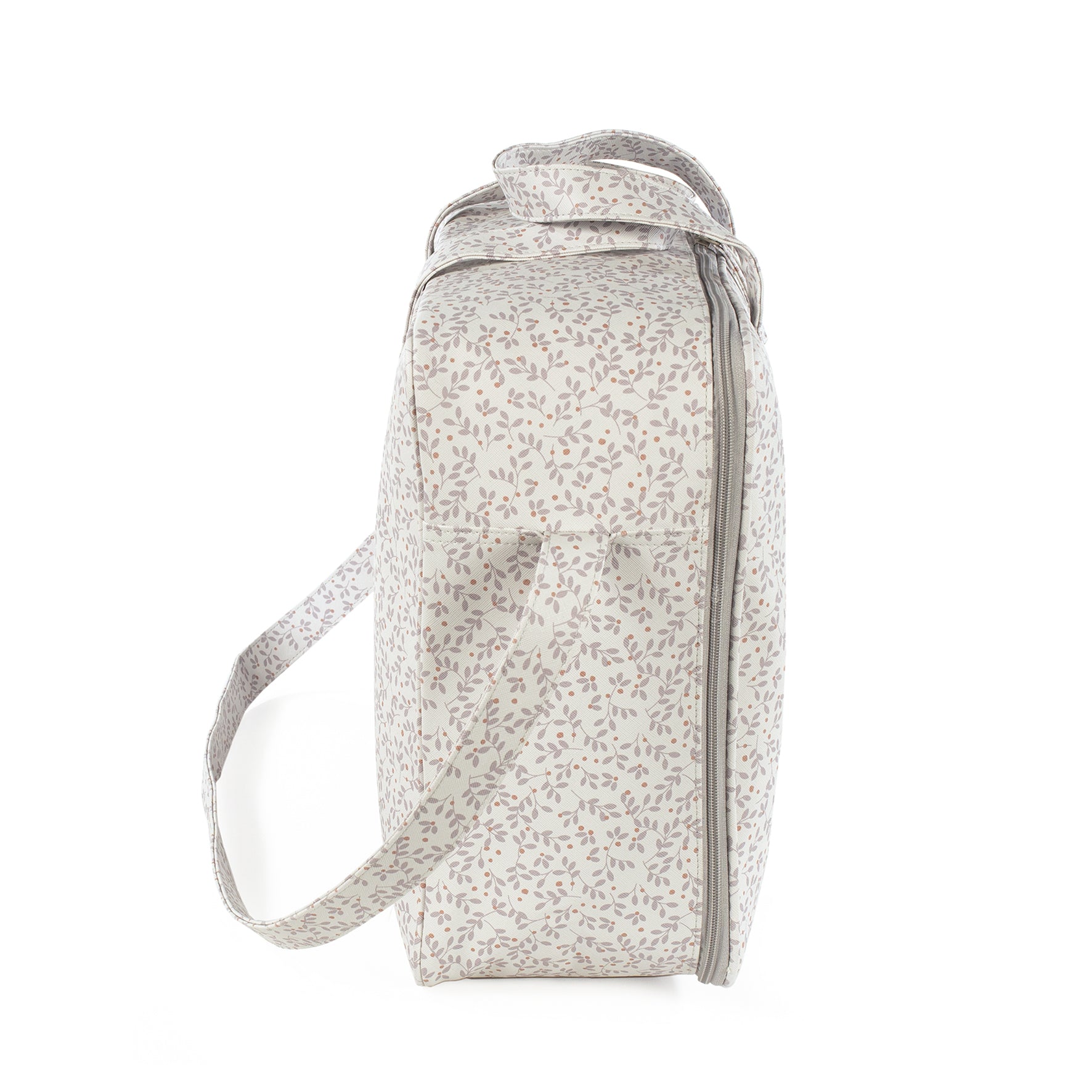 Pasito a Pasito Berries Grey Travel Holiday and Maternity Bag