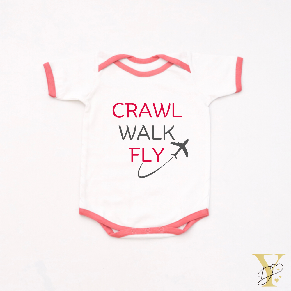 Crawl Walk Fly Bodysuit