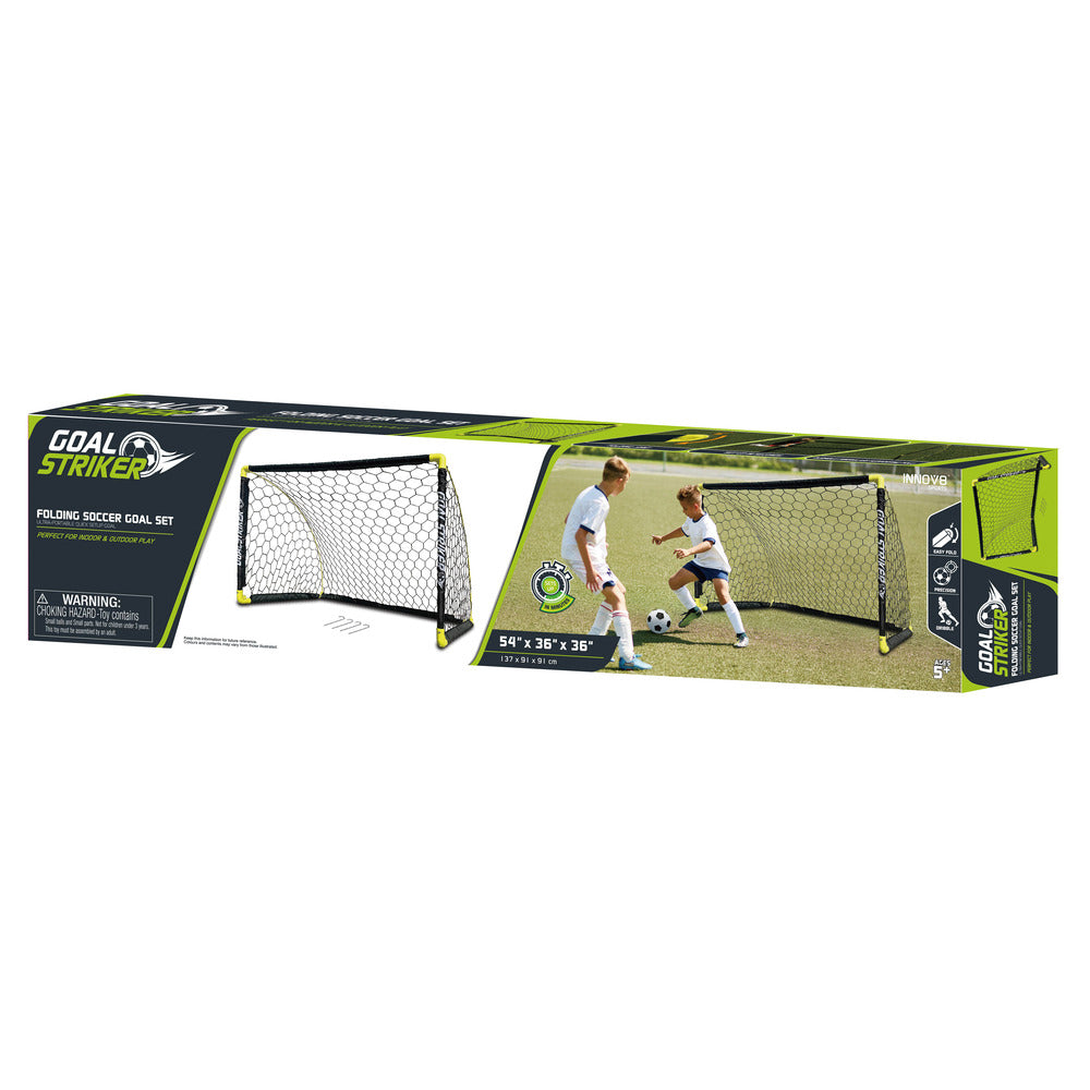 Innov8 Folding Soccer Goal Set