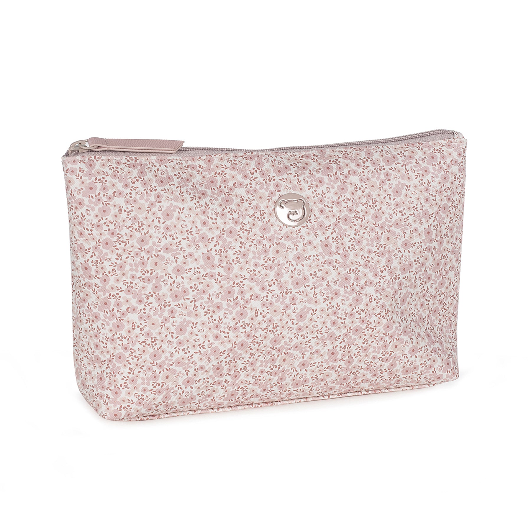 Pasito a Pasito Flower Mellow Pink Travel Essentials Pouch