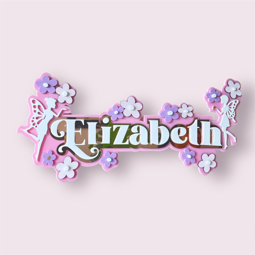 3 Layer Name Plaque