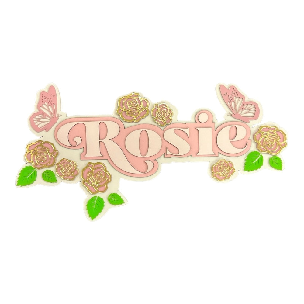 3 Layer Name Plaque