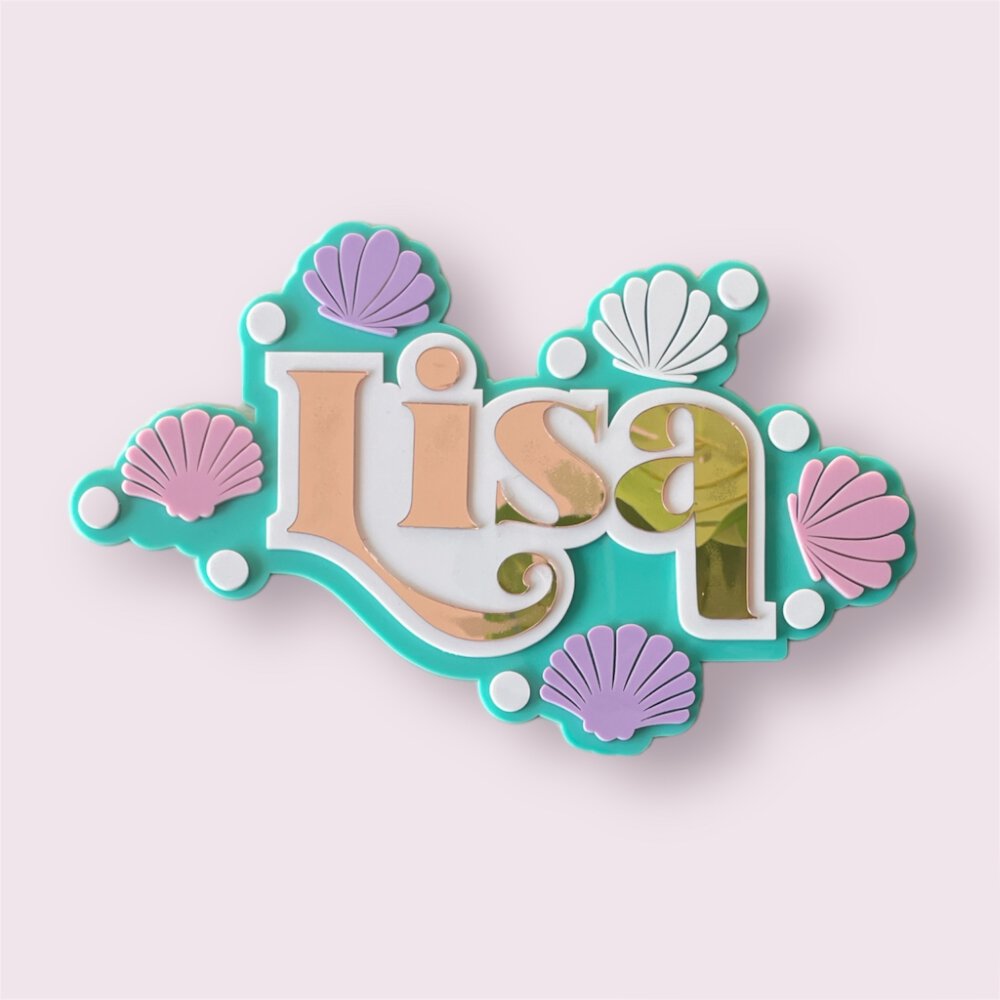 3 Layer Name Plaque