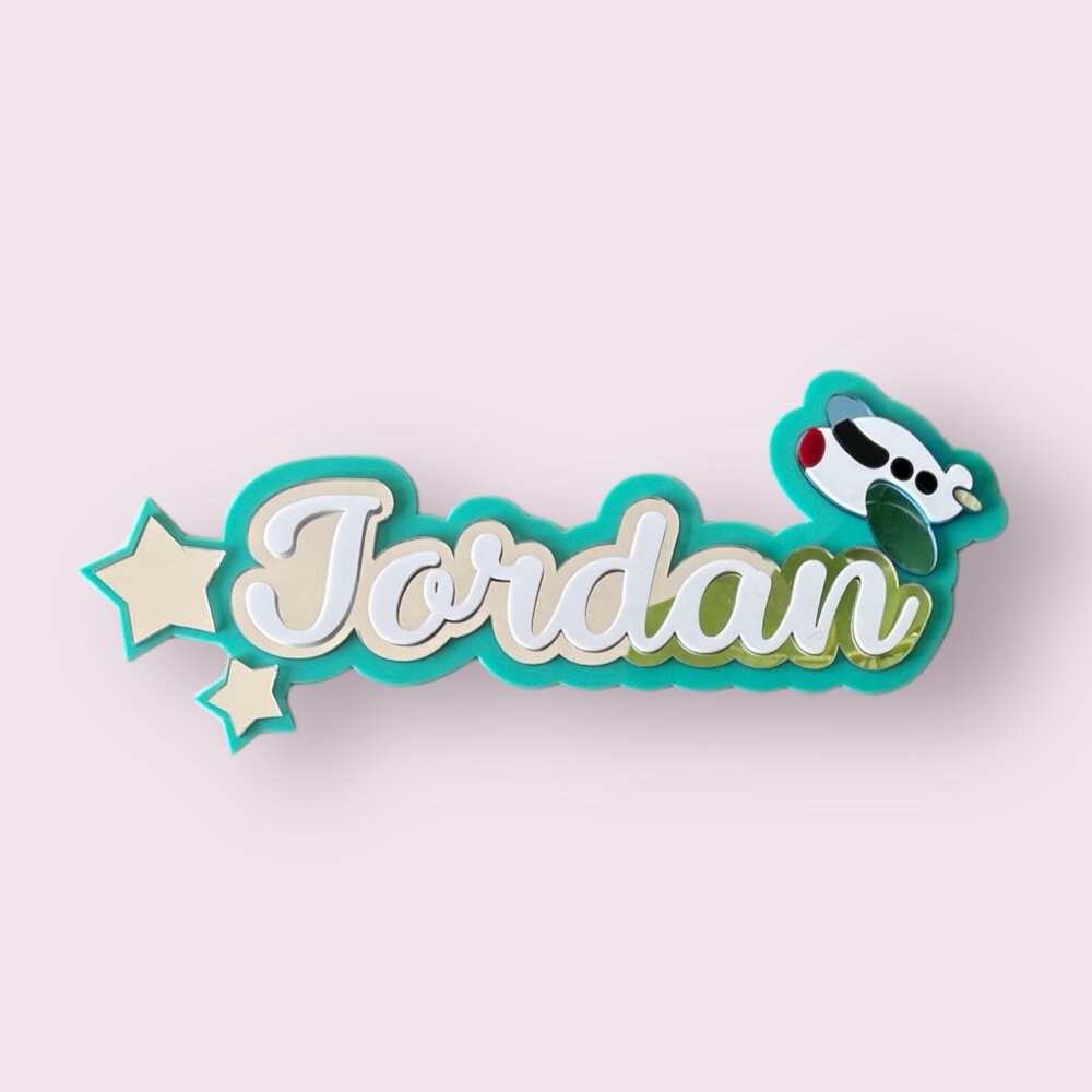 3 Layer Name Plaque