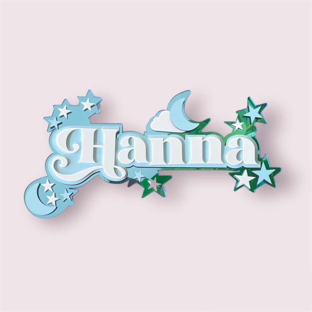 3 Layer Name Plaque