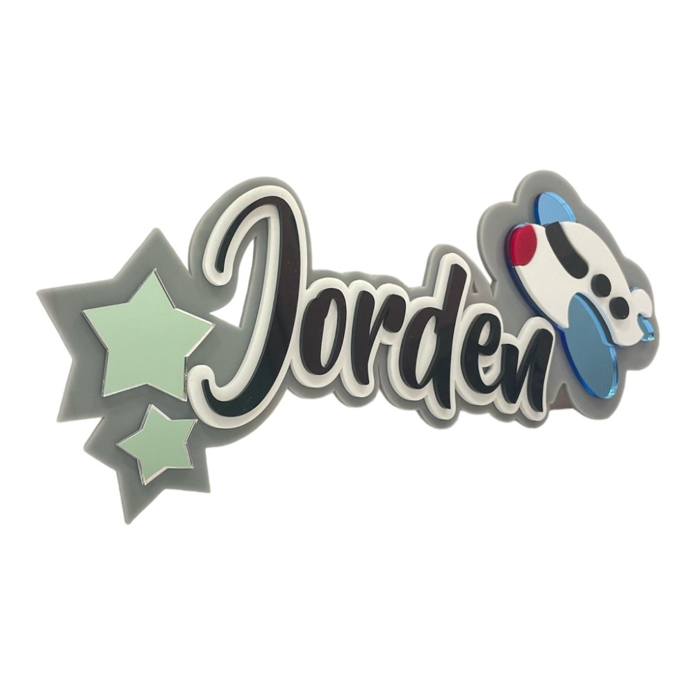 3 Layer Name Plaque