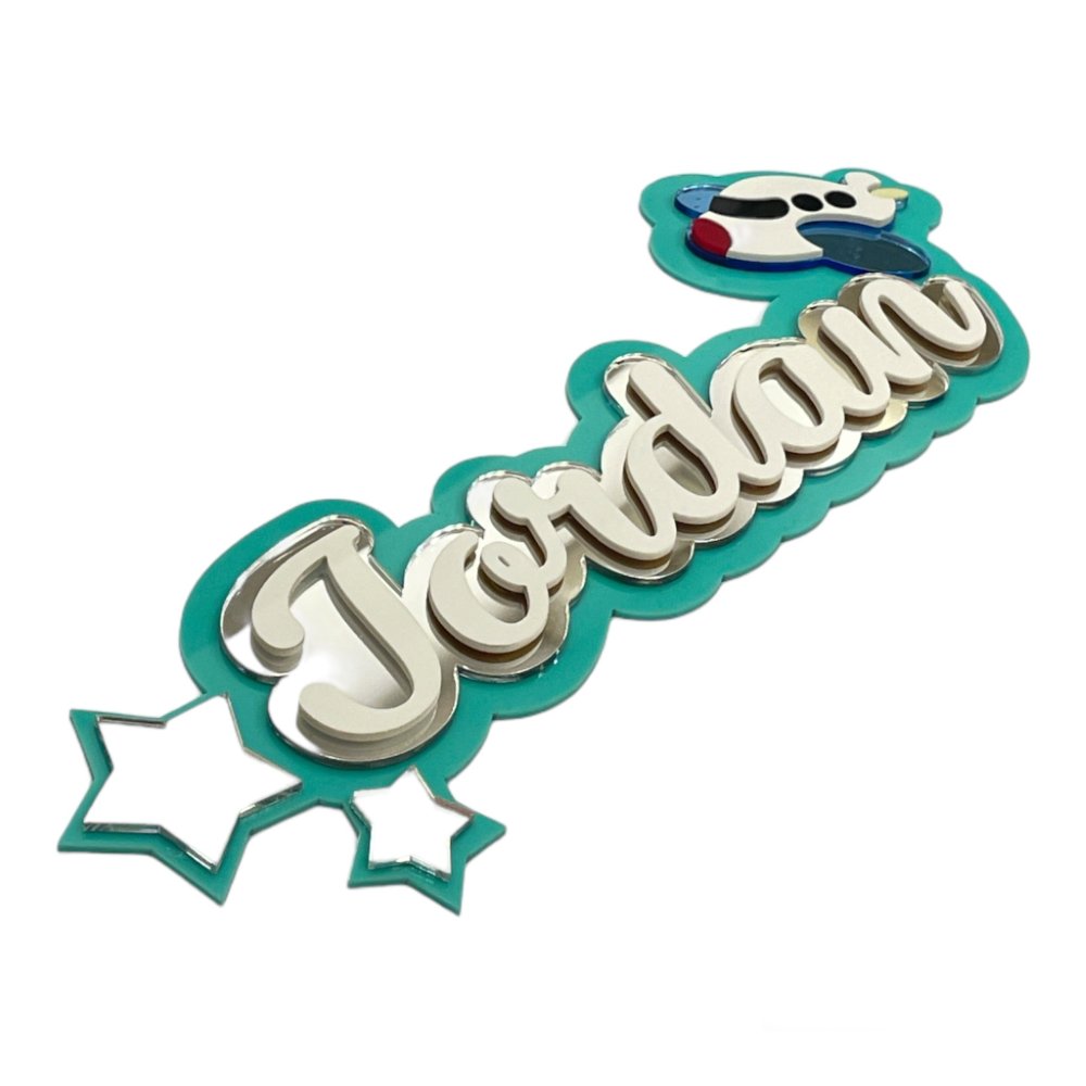 3 Layer Name Plaque
