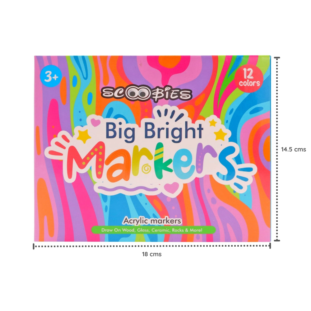 Big Bright Acrylic Markers