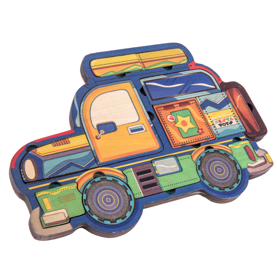 Wooden Car Puzzle