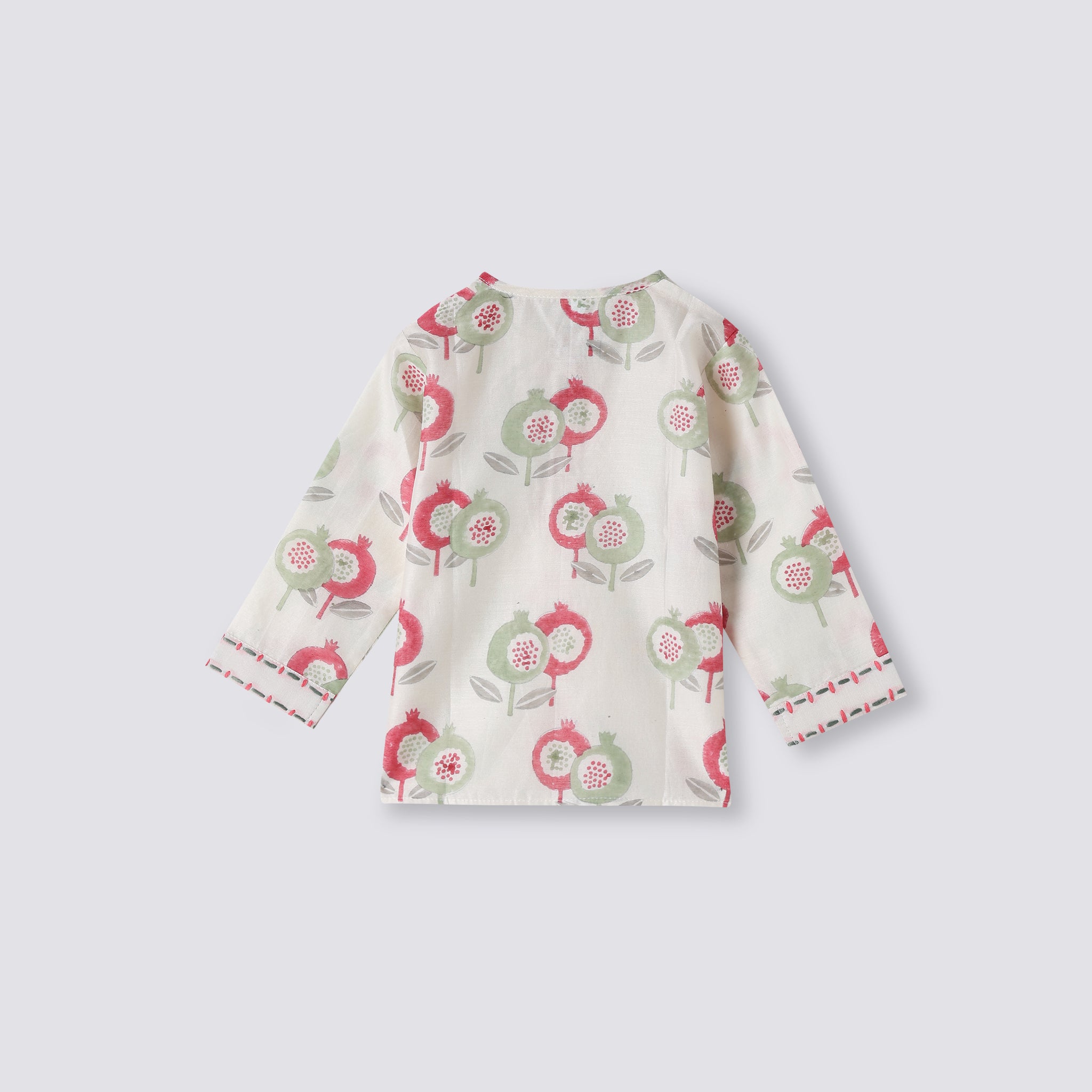 Chanderi Kurta Pyjama Set