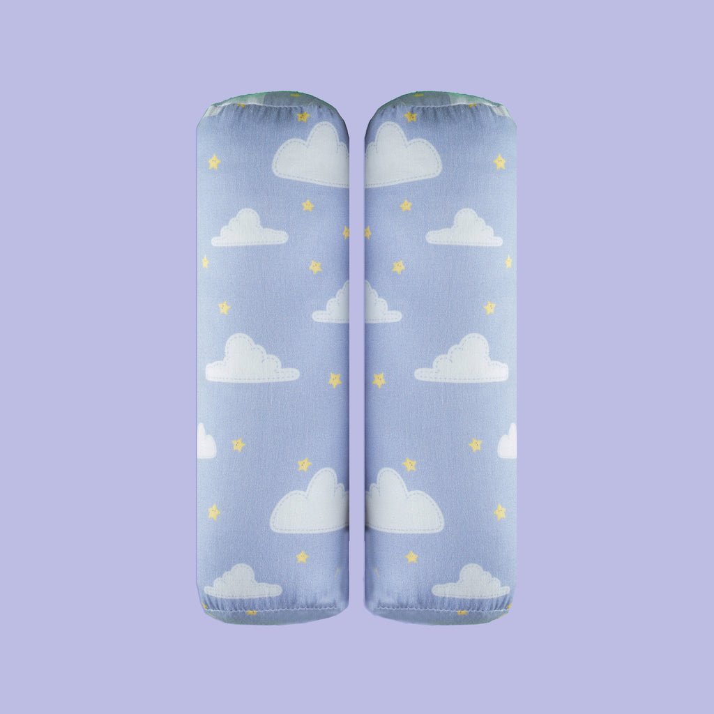 Tiny Snooze Organic Pillow & Bolsters- Clouds