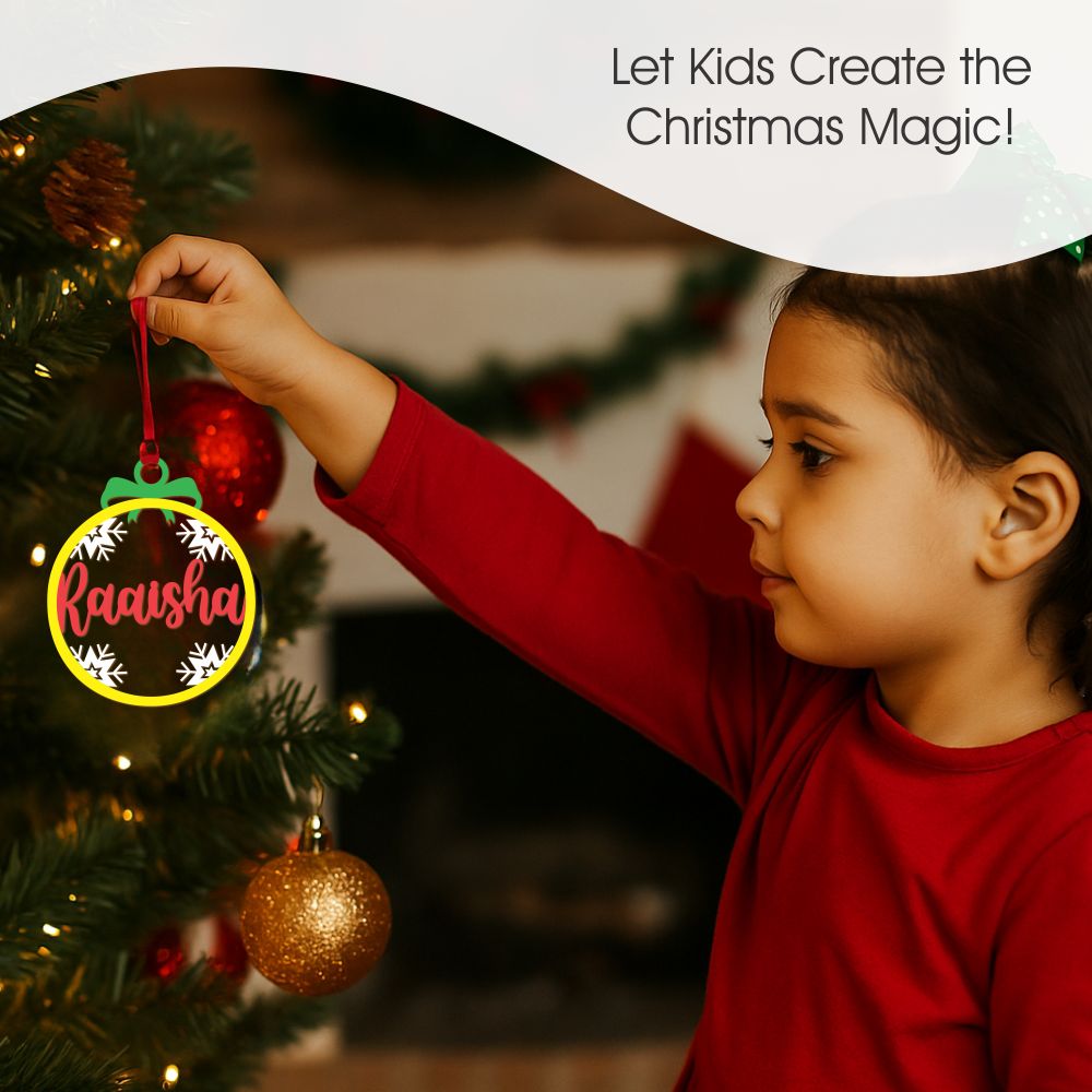 Christmas Diy Ornaments - Personalised