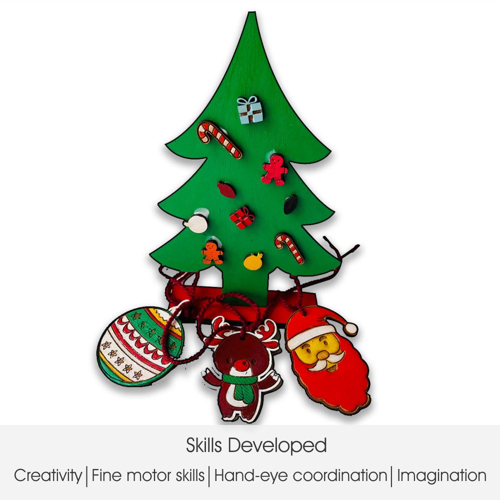 DIY Christmas Tree and Ornaments