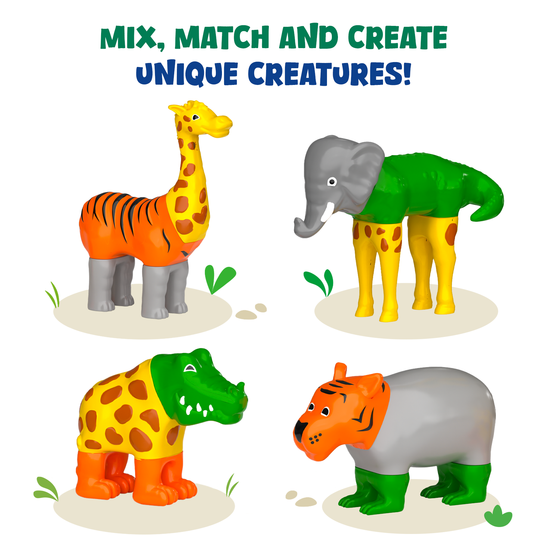 Snap N' Swap – Magnetic Animal Toy for Toddlers