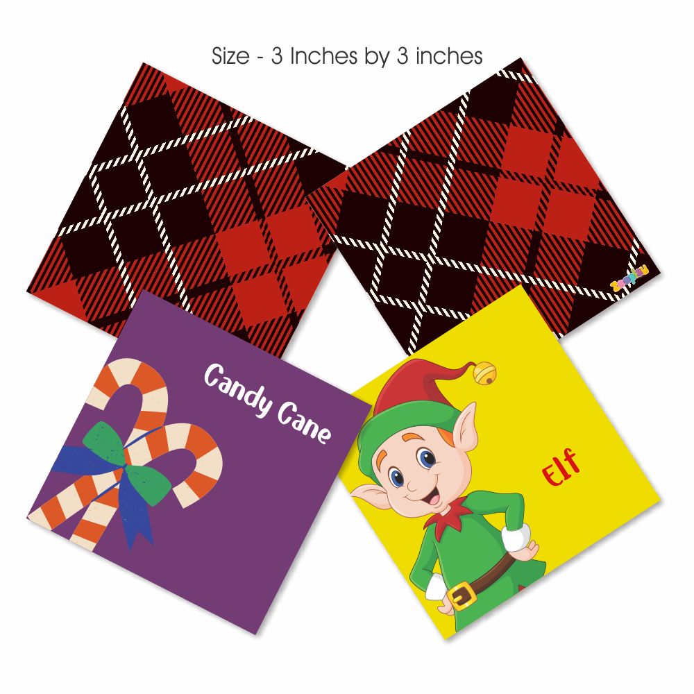 Christmas Elements Memory Game