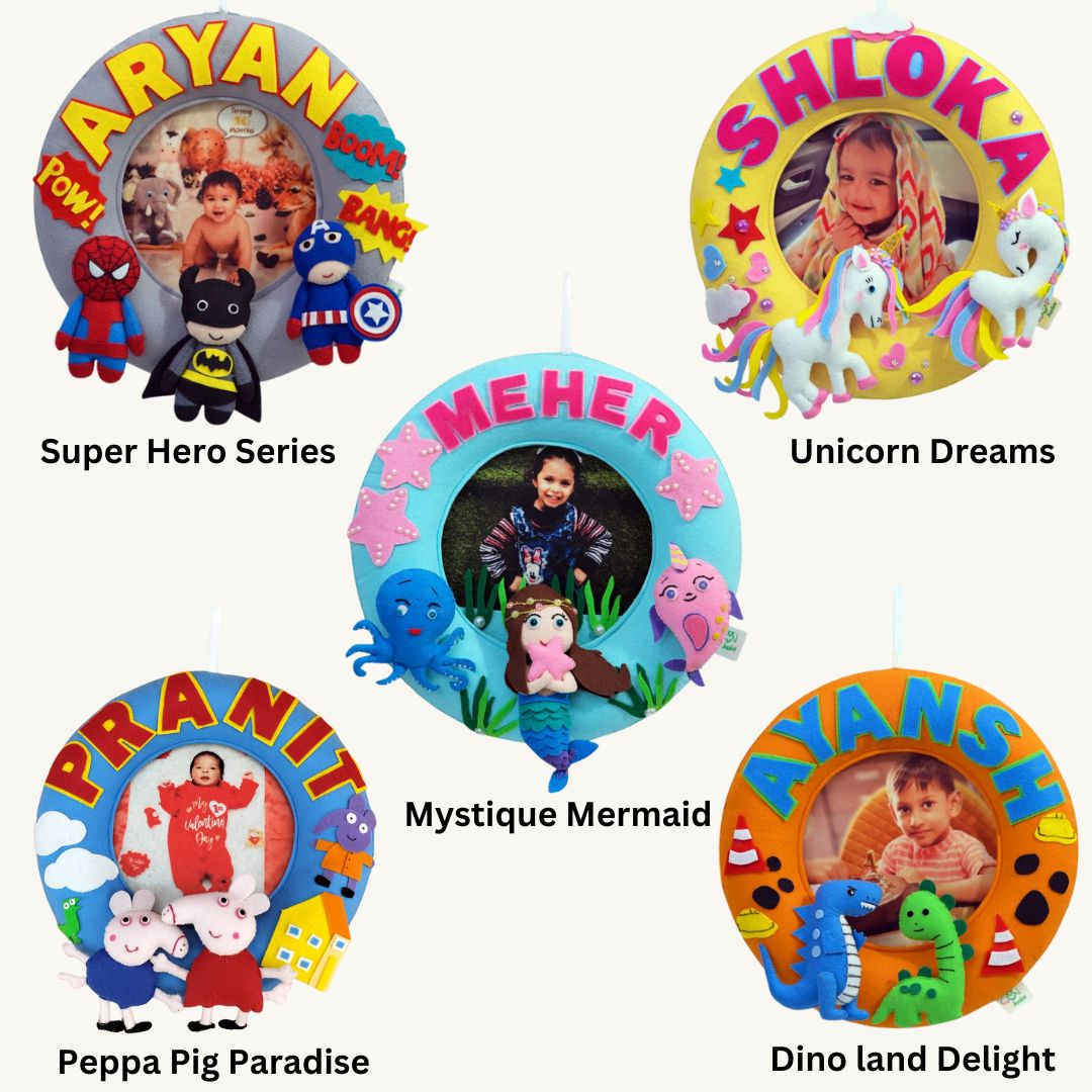 Junior Superhero Series Personalised Photo Hoop