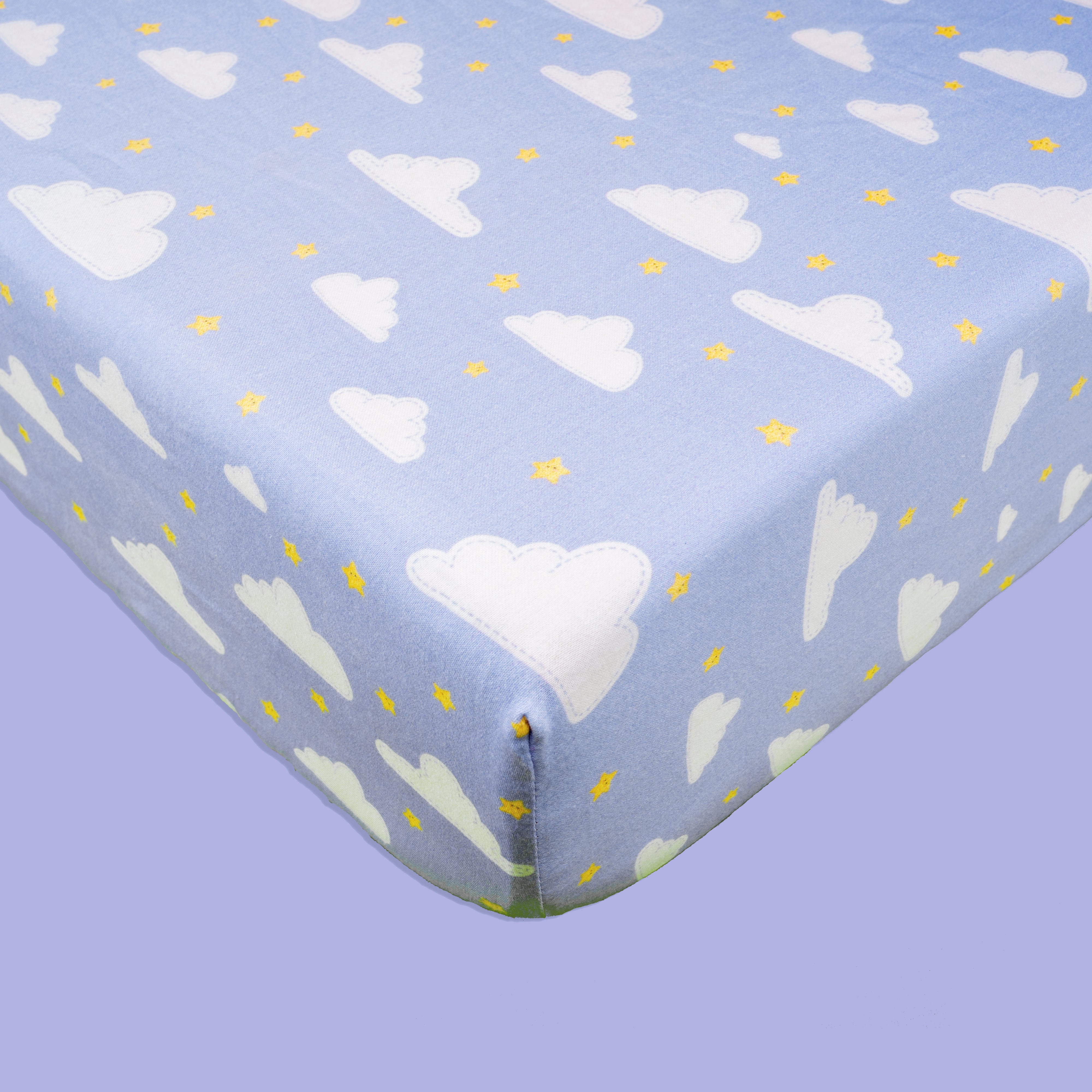 Tiny Snooze Organic Fitted Cot Sheet