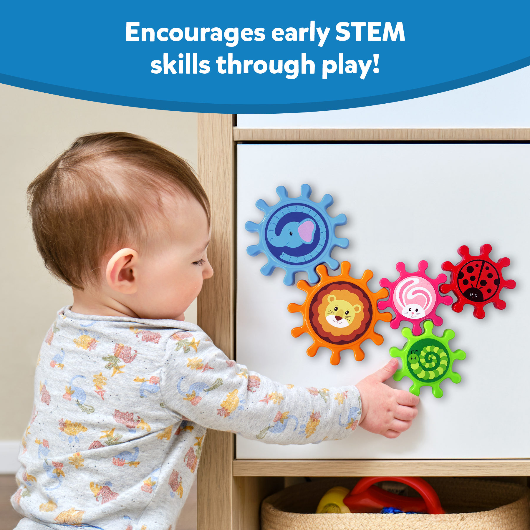 Skillmatics Spinny Gears for Babies