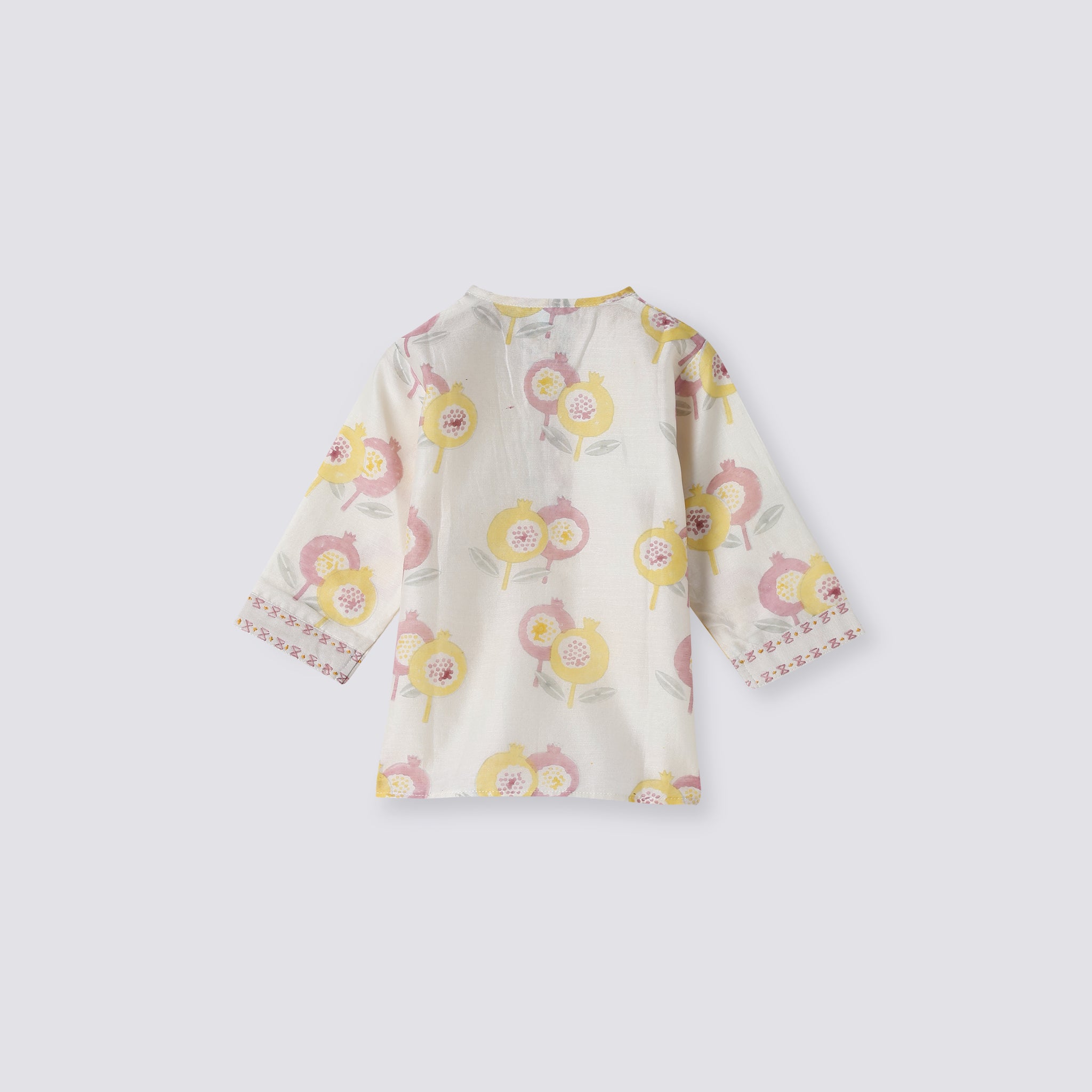 Chanderi Kurta Pyjama Set