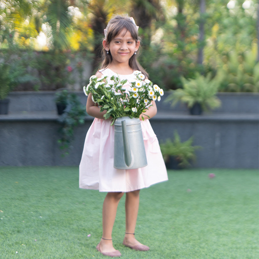 Pink Dandelion Dress (2-7 Years)