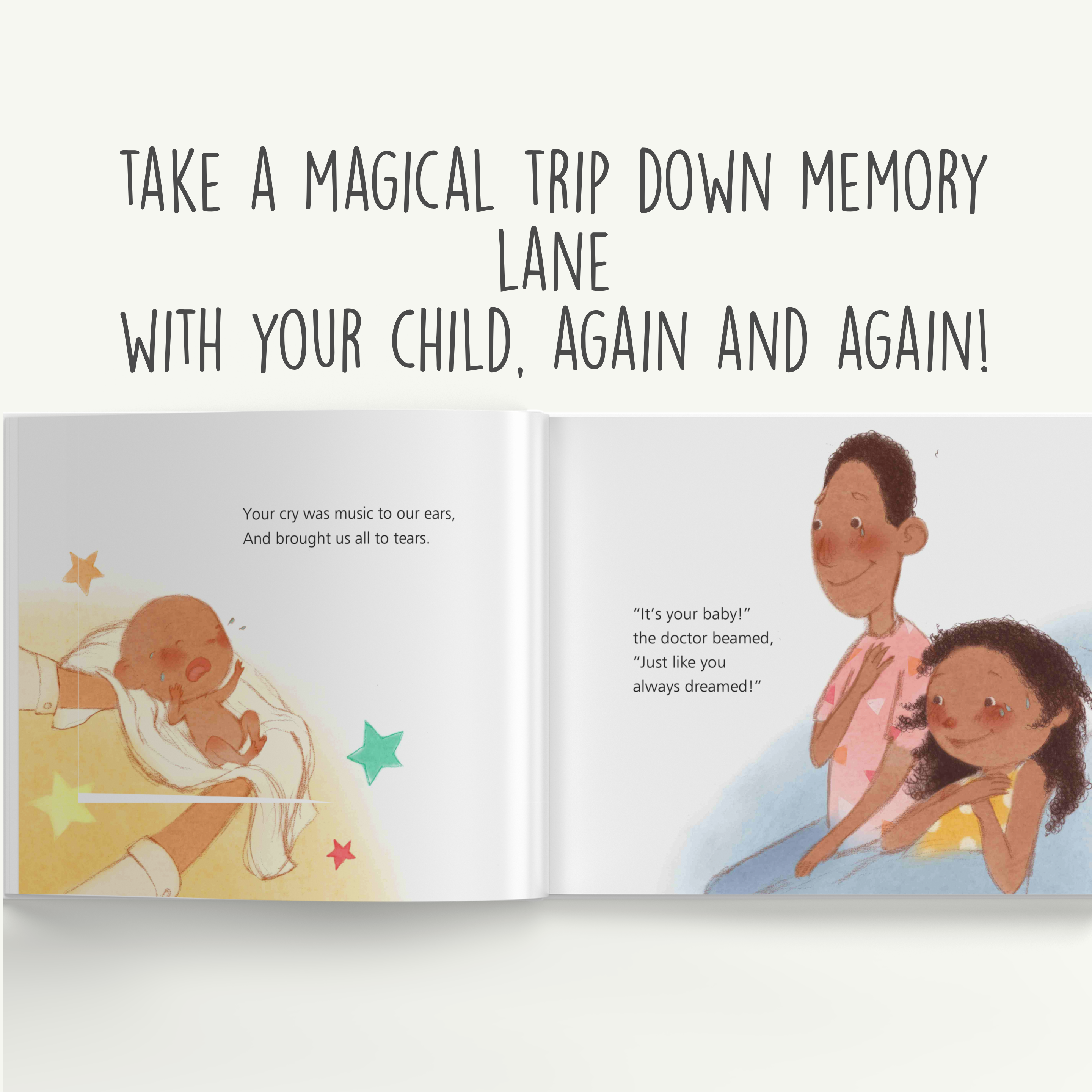 Personalised Storybook - Your Baby's Story; Sibling Version