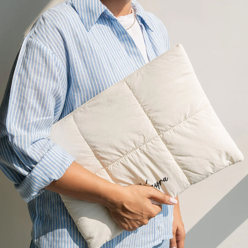 Puffy laptop sleeves