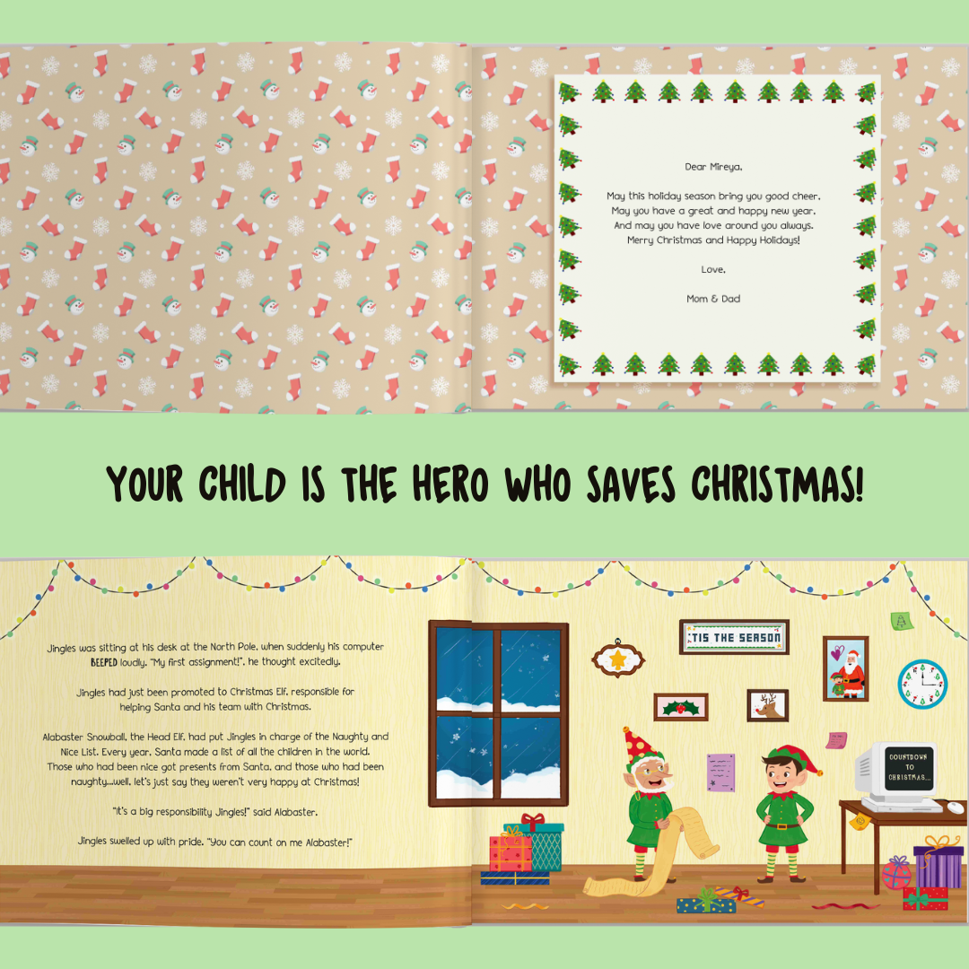 Personalised Storybook -  A Christmas Adventure