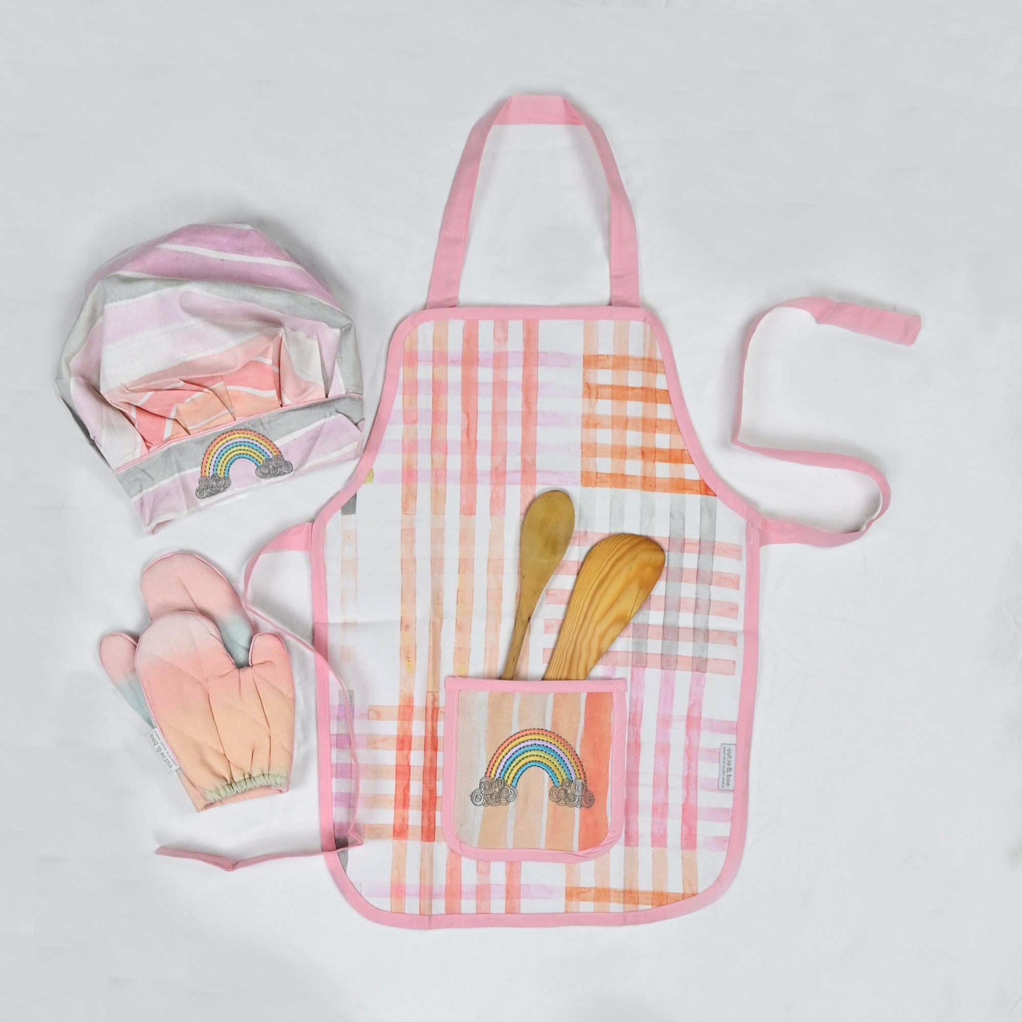 Dream A Little  Dream - Apron Set (Apron + Cap + Glove)