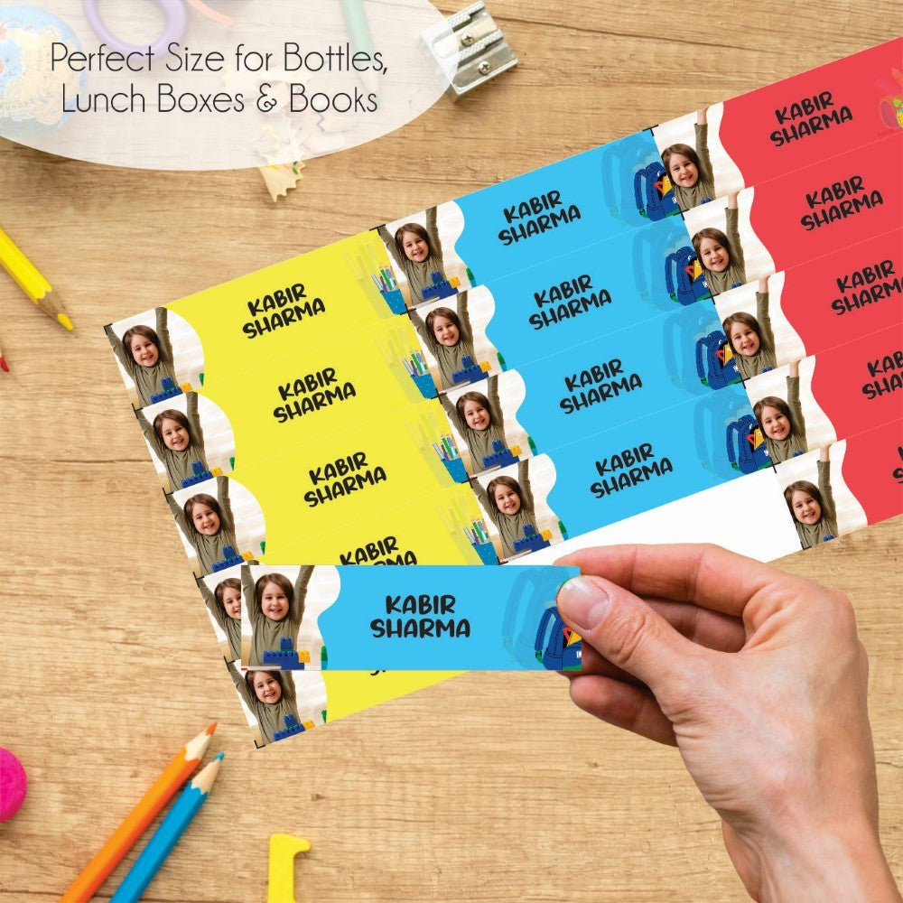 Waterproof Name Labels - Photo